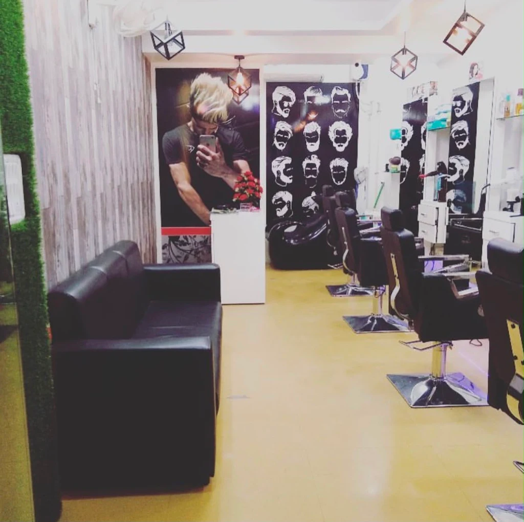 Scissors studio men salon